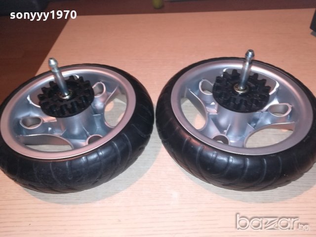 нови плътни гуми с джанти-за колесар за каяк или друго-26х7см, снимка 13 - Водни спортове - 20507832