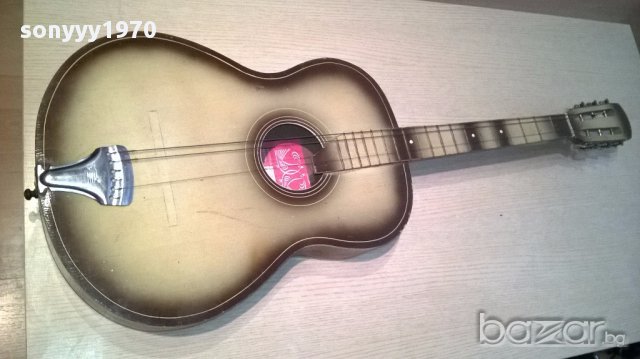 АНТИК-КОЛЕКЦИЯ-Кремона-ретро китара-100/37/9см, снимка 4 - Китари - 15577997