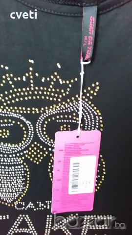 Блузка с паднал ръкав М-Л, снимка 2 - Тениски - 18369752