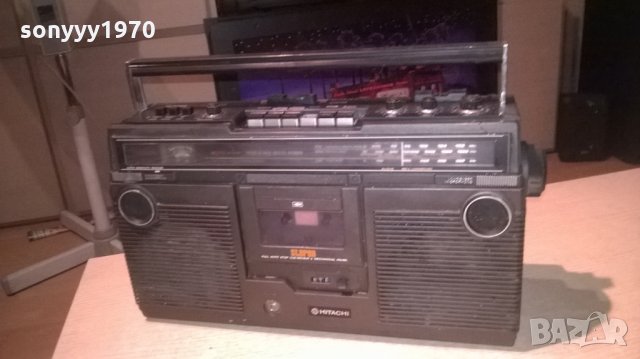 hitachi trk-5280e made in japan-внос швеицария, снимка 2 - Радиокасетофони, транзистори - 26043336