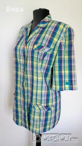 Дамско лятно сако - каре, "Markwald"! , снимка 4 - Сака - 21364223