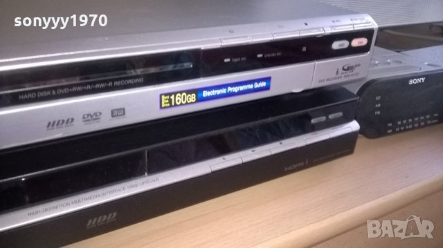sony hdd/dvd recorder-195лв за броика-внос швеция, снимка 7 - Плейъри, домашно кино, прожектори - 25677011