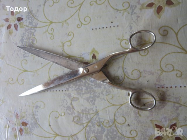 Уникална голяма ножица ножици Солинген Спирале , снимка 4 - Фризьорски принадлежности - 25750868