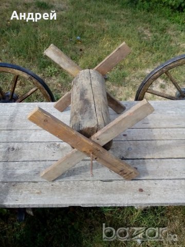 Старинно колело от геран,бунар, снимка 4 - Антикварни и старинни предмети - 16893680