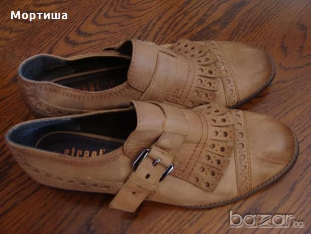 ТОТАЛНА РАЗПРОДАЖБА  Страхотни обувки естествена кожа , снимка 3 - Дамски ежедневни обувки - 20904539