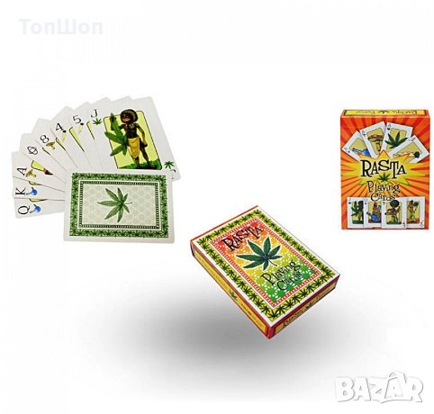 Весели карти за игра - Раста карти, снимка 2 - Карти за игра - 23102225