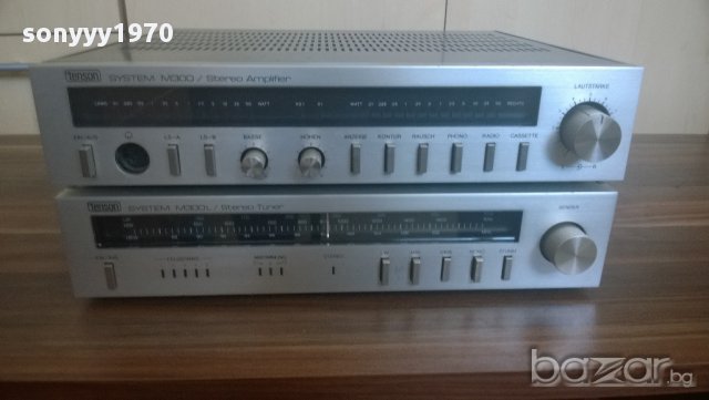 tenson m300l-tuner i tenson m300 amplifier-тунер и усилвател, снимка 3 - Ресийвъри, усилватели, смесителни пултове - 10324341
