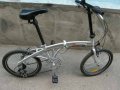 Нов алуминиев велосипед-тристранно сгъваем.