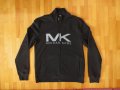 Michael Kors Big MK Logo Full Zip Fleece Sweatshirt Jacket, снимка 1 - Спортни дрехи, екипи - 23720429