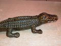 крокодил-керамика-порцелан-36х12х9см, снимка 8