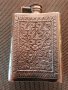 Solid silver Hip Flask-сребърна джобна бутилка за уиски, снимка 2