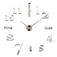 4215 Лепящи 3D часовник за стена, снимка 11 - Други - 25072640