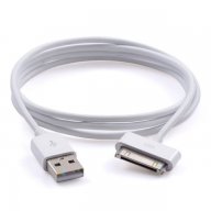 Нов USB Datа Кабел за iPhone 4 - 1 метър, снимка 1 - USB кабели - 10789690