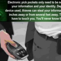 RFID Калъф, джоб против скимиране на карта RFID, снимка 1 - Друга електроника - 22021813