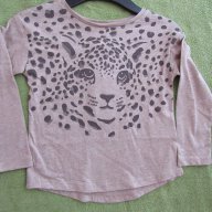 Блуза за момиче Н&М с ефектен тигров принт размер 98/104, нова , снимка 6 - Детски Блузи и туники - 17450208