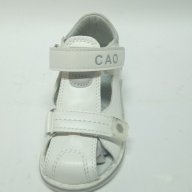 Детски сандали САО бяло затворено, снимка 3 - Детски сандали и чехли - 18336858