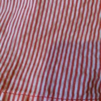 Дам.риза-"H&M"-/памук+ликра/-червено+бяло-райе. Закупена от Италия., снимка 9 - Ризи - 22993934