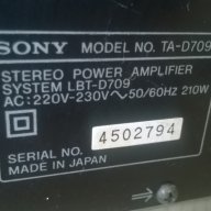 sony ta-709n-stereo power amplifier-210watt-japan-внос швеицария, снимка 14 - Аудиосистеми - 8101443