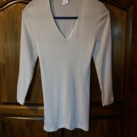 Дам.блузка-"HANRO"-/вълна+коприна/,цвят-кремав. Закупена от Австрия., снимка 8 - Бельо - 22697207