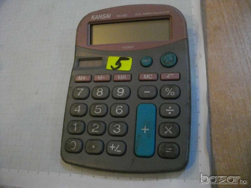 Калкулатор ''KANSAI - KS - 302'', снимка 1