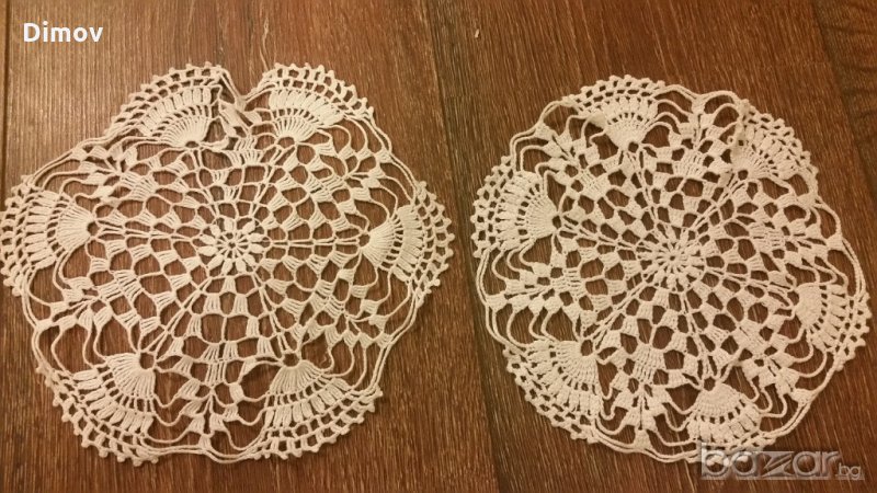 Ръчно изплетени на една кука  Двойка каренца, снимка 1