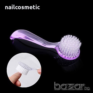 Четка с дълга дръжка за почистване на нокът., снимка 1