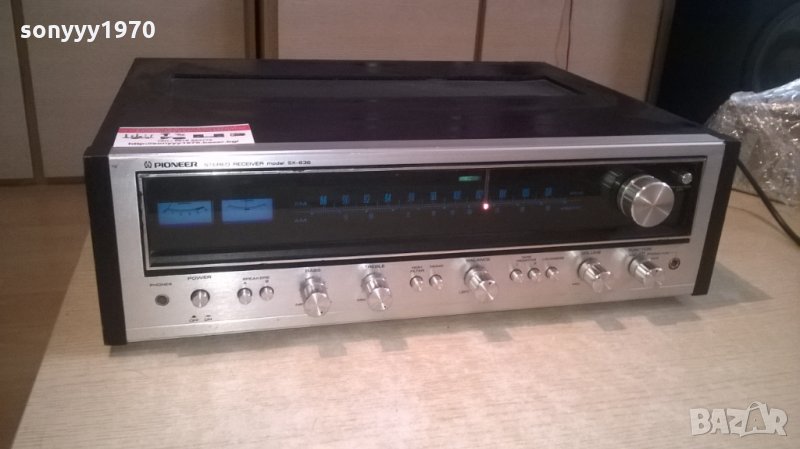 pioneer sx-636 retro receiver-made in japan, снимка 1