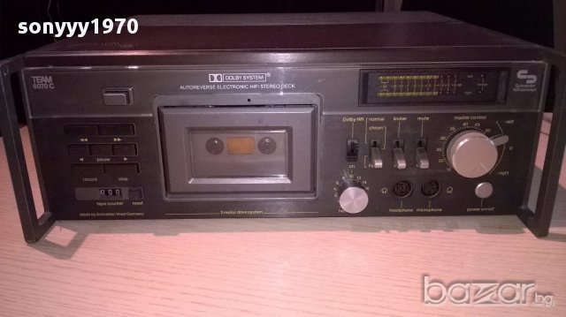 ★schneider team 6070c-hi-fi deck-внос швеицария, снимка 6 - Ресийвъри, усилватели, смесителни пултове - 12725123