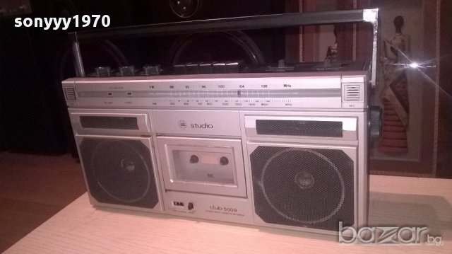 Ретро колекция-studio club 5009-внос швеицария, снимка 4 - Ресийвъри, усилватели, смесителни пултове - 17392838