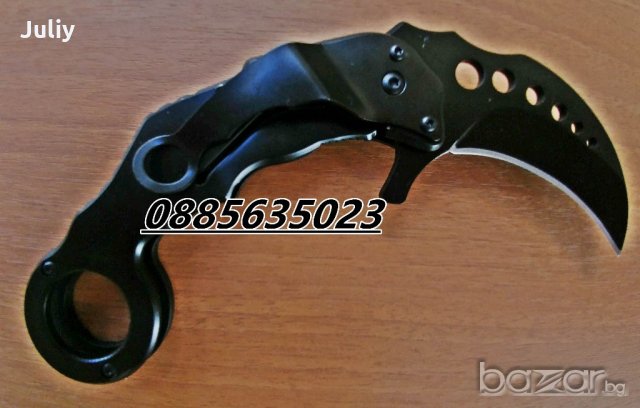 Карамбит  TAC FORCE TF-747BL, снимка 17 - Ножове - 18183954