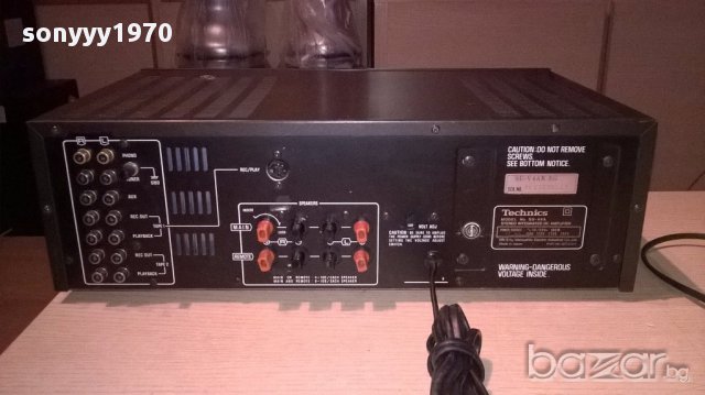 Technics su-v4a dc amplifier-580w-made in japan-от швеицария, снимка 13 - Ресийвъри, усилватели, смесителни пултове - 17859549