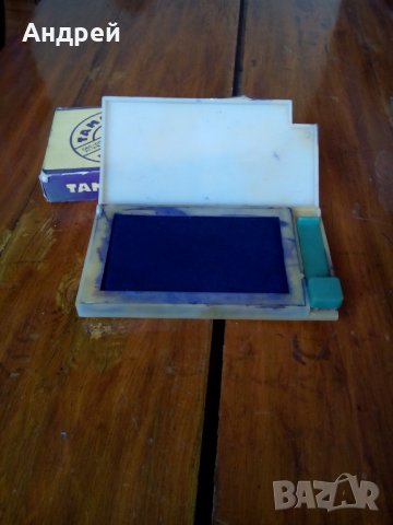 Стар тампон за печат, снимка 4 - Антикварни и старинни предмети - 25169787