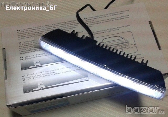 E4 Сертификат 2 x 8 Led лед Drl Дневни Светлини, Размери: 16см x 2см/led Drl Daytime, снимка 3 - Аксесоари и консумативи - 8699729