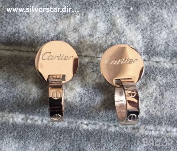 Обеци Cartier  52, снимка 1 - Обеци - 23970868