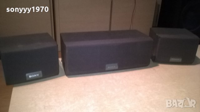 sony 3x100w center+2бр тонколони-внос швеицария, снимка 4 - Тонколони - 25834947