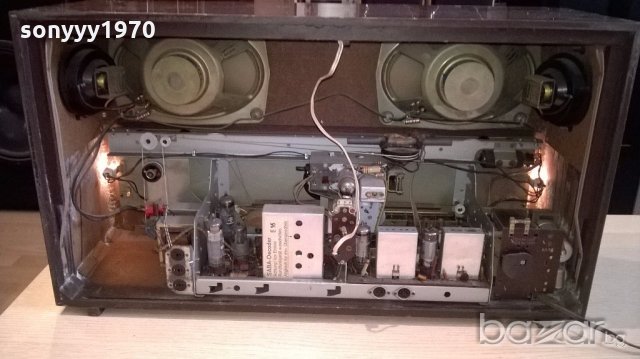 АНТИКА-Saba stereo receiver-лампова антика-внос швеицария, снимка 2 - Ресийвъри, усилватели, смесителни пултове - 18456217