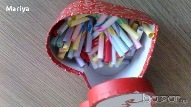 Кутийка с любовни късметчета, снимка 4 - Романтични подаръци - 17123226