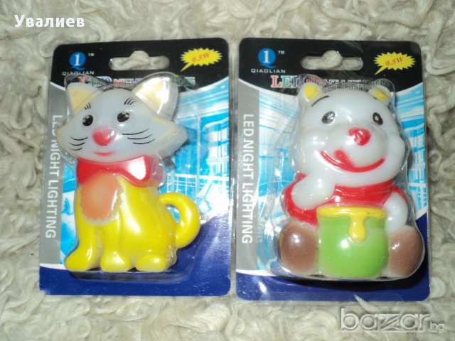 Нощна лампа - Осветително тяло - Малки нощни лампи, снимка 2 - Настолни лампи - 12825659