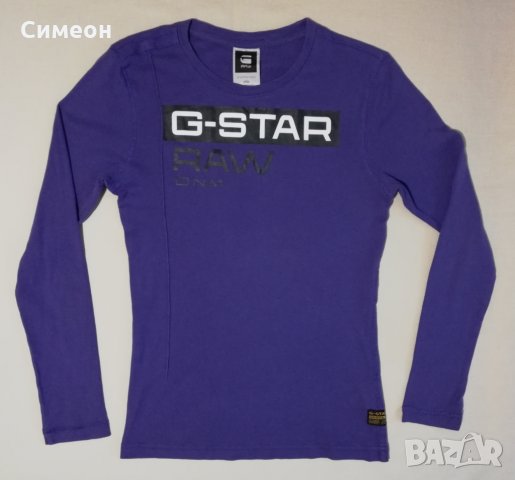 G-STAR RAW оригинална блуза S уникална фланелка с дълъг ръкав