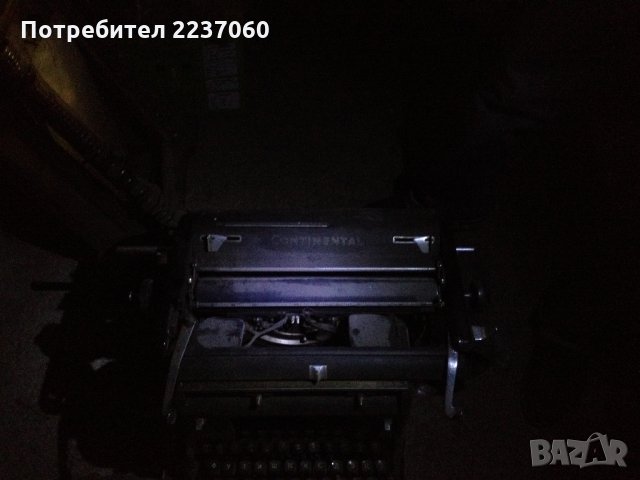 Стара немска пишеща машина Continental, снимка 2 - Други стоки за дома - 24808108