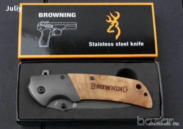 Сгъваем нож Browning 354, снимка 4 - Ножове - 14476771