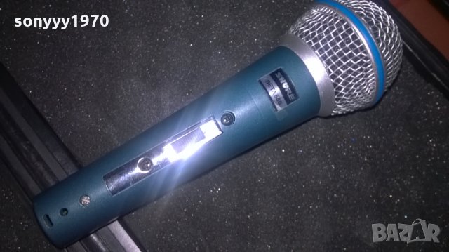 shure beta 58s-legendary performance microphone-profi, снимка 3 - Микрофони - 26175825