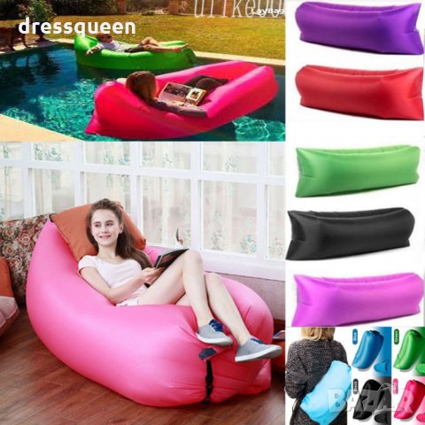 1455 Самонадуващ се дюшек Lazy Bag, снимка 9 - Надуваеми легла - 24810074