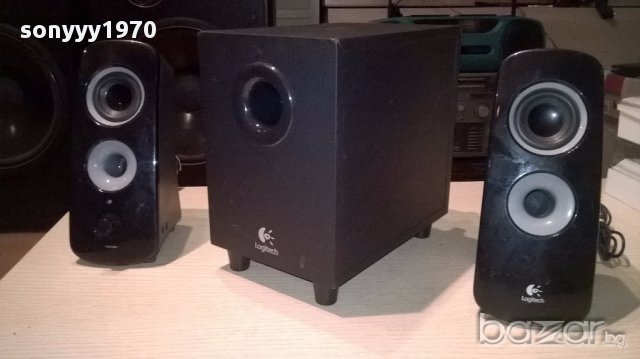 Logitech z323-active subwoofer+2 speakers-внос швеицария, снимка 7 - Ресийвъри, усилватели, смесителни пултове - 14103584