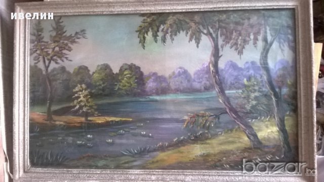 стара картина-пейзаж 