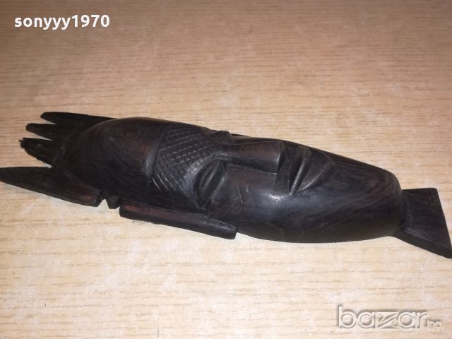 стара автентична маска-ретро-внос швеицария 25х7х4см, снимка 3 - Антикварни и старинни предмети - 20909040