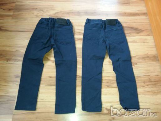 Детски сини дънки на Н & М 4-5 г., снимка 2 - Детски панталони и дънки - 20410819