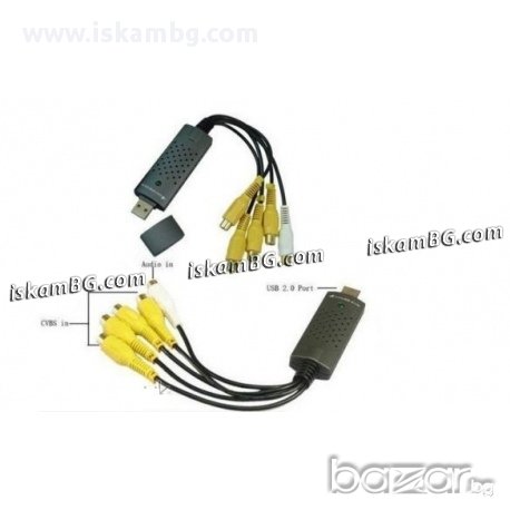 USB DVR Видео рекордер с 4 канална - код EASYCAP-0128, снимка 2 - Други - 13396941