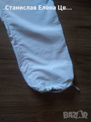 Бял летен панталон с черна туника, снимка 5 - Панталони - 25589641