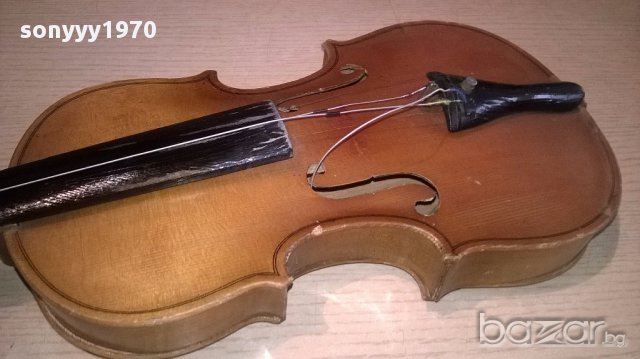 Цигулка за ремонт-реставрация-52х18х7см, снимка 5 - Струнни инструменти - 18059991